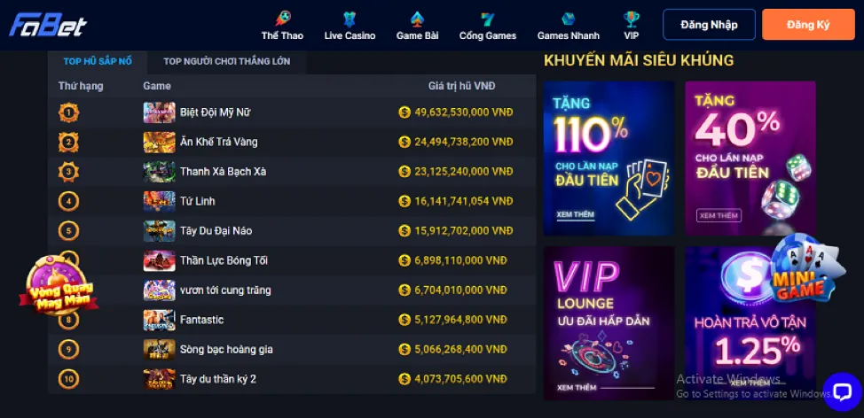 Casino Trực Tiếp 997bet link vào